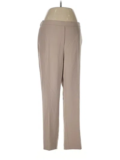 Pre-owned Theory Dress Pants In Brown