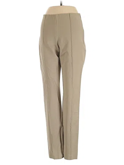 Pre-owned Theory Dress Pants In Brown