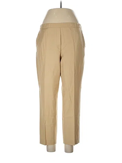 Pre-owned Theory Dress Pants In Brown