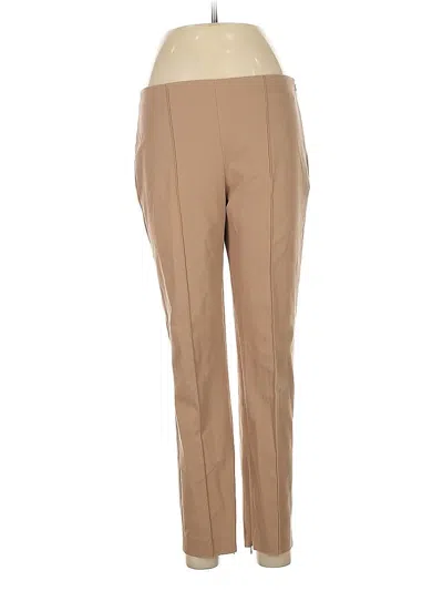 Pre-owned Theory Dress Pants In Brown