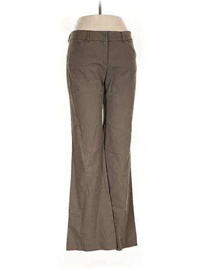 Pre-owned Theory Dress Pants In Brown