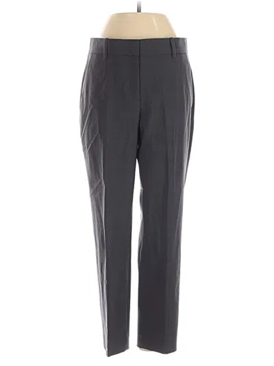 Pre-owned Theory Dress Pants In Gray