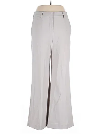 Pre-owned Theory Dress Pants In Gray