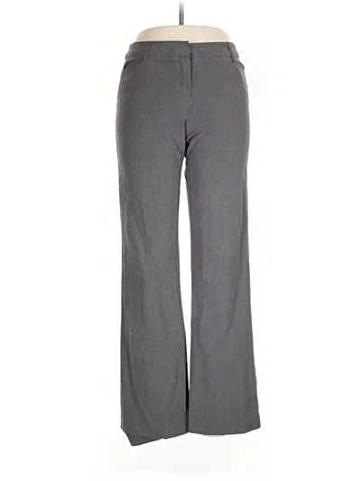 Pre-owned Theory Dress Pants In Gray