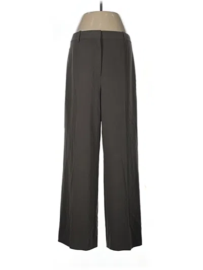 Pre-owned Theory Dress Pants In Gray