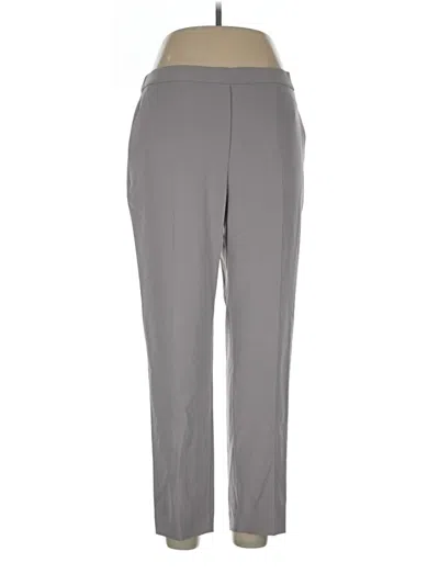 Pre-owned Theory Dress Pants In Gray