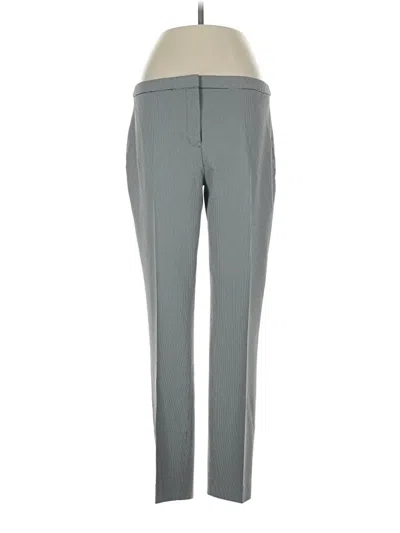Pre-owned Theory Dress Pants In Gray