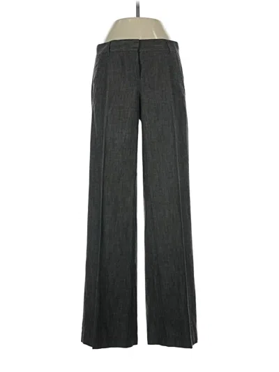 Pre-owned Theory Dress Pants In Gray