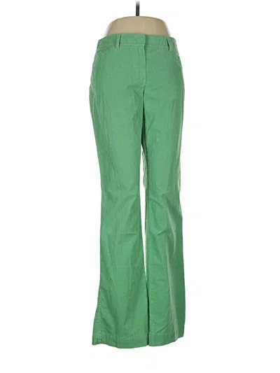 Pre-owned Theory Dress Pants In Green