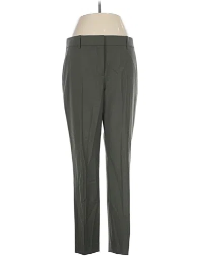 Pre-owned Theory Dress Pants In Green