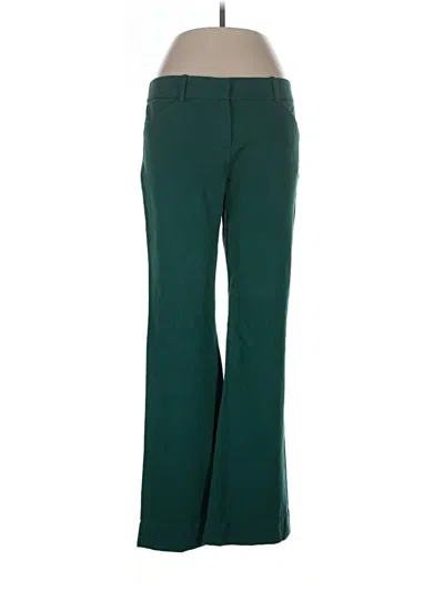 Pre-owned Theory Dress Pants In Green