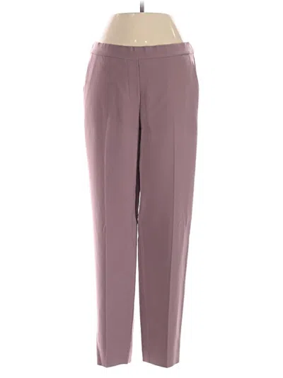 Pre-owned Theory Dress Pants In Purple