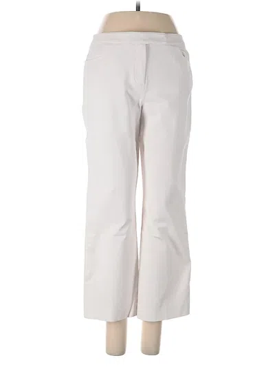 Pre-owned Theory Dress Pants In White