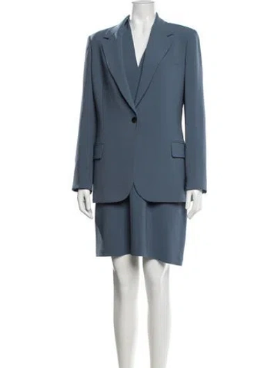 Pre-owned Theory Dress Set In Blue