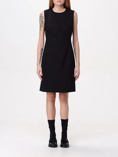 Theory Admiral Crepe Sleeveless Dress Clothing In Black