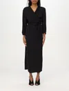 Theory Silk Shirt Dress Dresses Black In Black