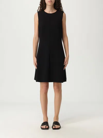 Theory Admiral Crepe Sleeveless Dress Clothing In Black