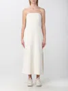 Theory Dress  Woman Color Ivory In Ivory