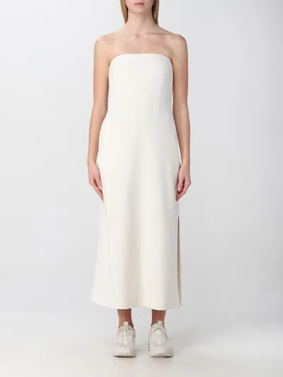 Theory Dress  Woman Color Ivory