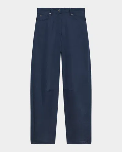 THEORY DROP CURVE-LEG PANTS