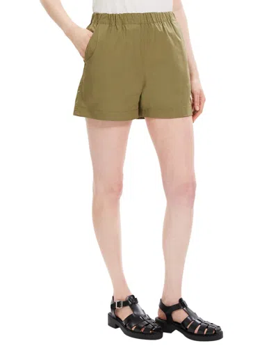 Theory E Waist Short In Green