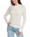 Theory Easy Cashmere Sweater In White