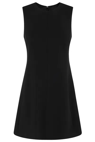 Theory Admiral Crepe Sleeveless Dress Clothing In Black