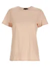 Theory Simple Crew Neck T-shirt In Pink