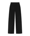 Theory Elastic Waist Casual Pants In Black