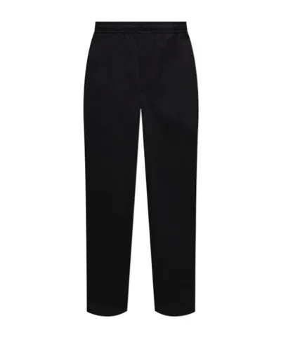 Theory Elastic Waist Casual Pants In Black