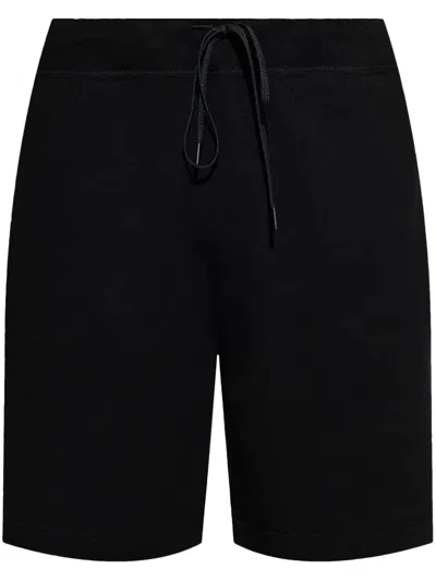Theory Elastic Waistband Shorts In Schwarz