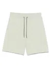 Theory Regular Fit Sweat Shorts In Green