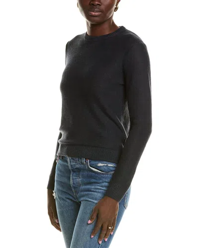 THEORY THEORY ELBOW PATCH LINEN-BLEND SWEATER