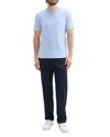 Theory Essential Crewneck Short Sleeve Tee In Clear Sky