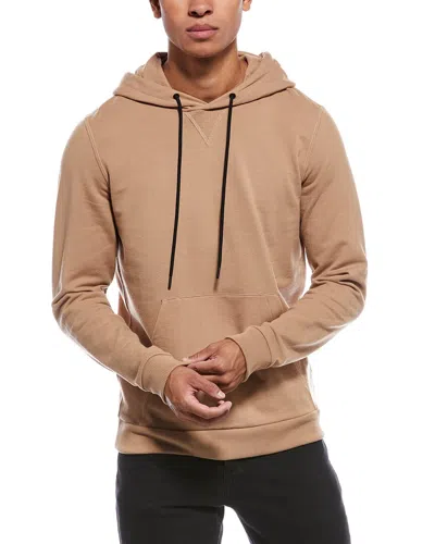 Theory Essential Hoodie In Brown