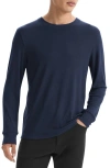 Theory Riland Harman Merino Wool Blend Pullover In Baltic