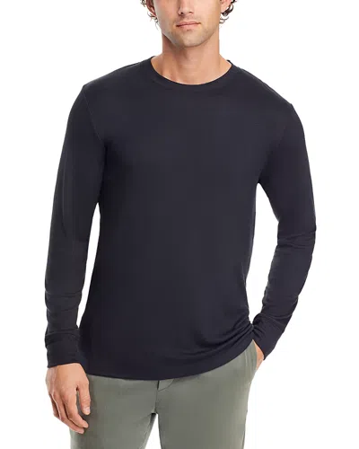 Theory Essential Long Sleeve Tee In Black