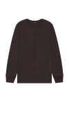 Theory Riland Sweater In Light Bilen In Brown