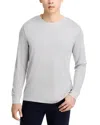 Theory Men's Essential Anemone Milano Long-sleeve T-shirt In Gray Multi