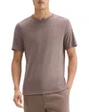 Theory Anemone Milano Essential Tee In Walnut