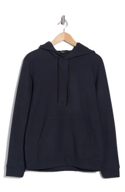 Theory Essential Relaxed Fit Hoodie In Baltic