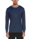 Theory Essential Long Sleeve T-shirt In Blue