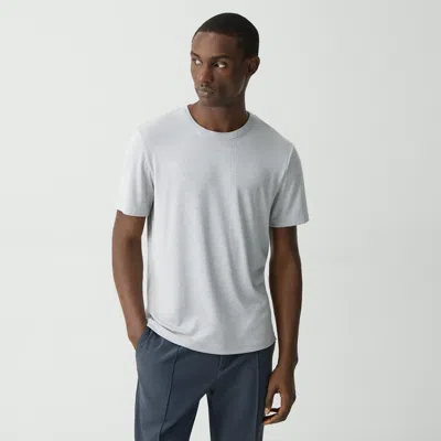 THEORY ESSENTIAL TEE IN ANEMONE MODAL JERSEY