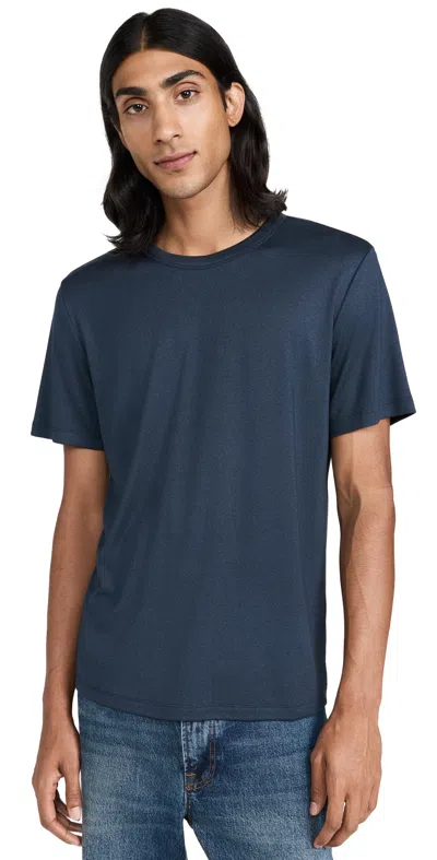 Theory Essential Tee In Anenome Milano Eclipse Multi
