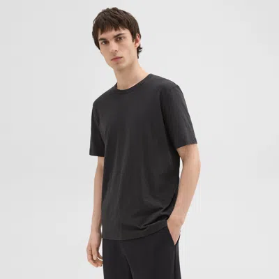 Theory Cosmos Essential Slub Cotton T-shirt In Eclipse Multi