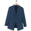 Theory Etiennette B Good Wool Suit Jacket In Ash Blue