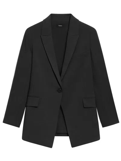 Theory "etiennette" Jacket In Black