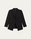 Theory Etiennette Wool Blazer In Black