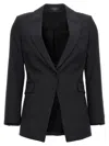 Theory Veste De Tailleur En Laine Mélangée