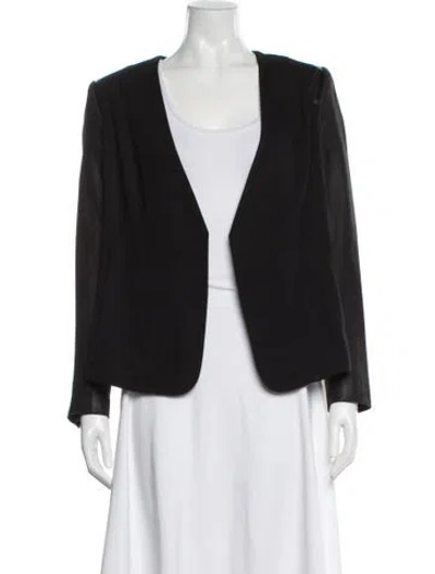 Pre-owned Theory Evening Jacket In Black